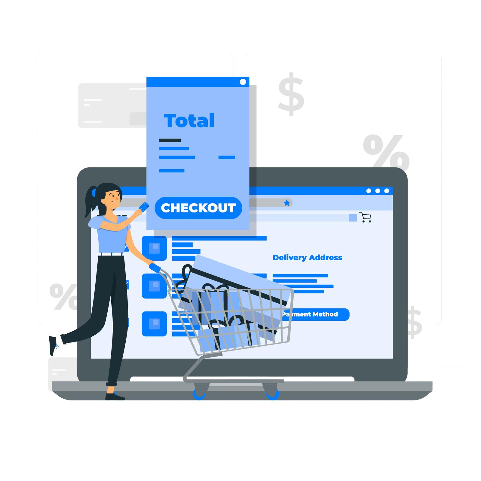 Billing Software Illustration
