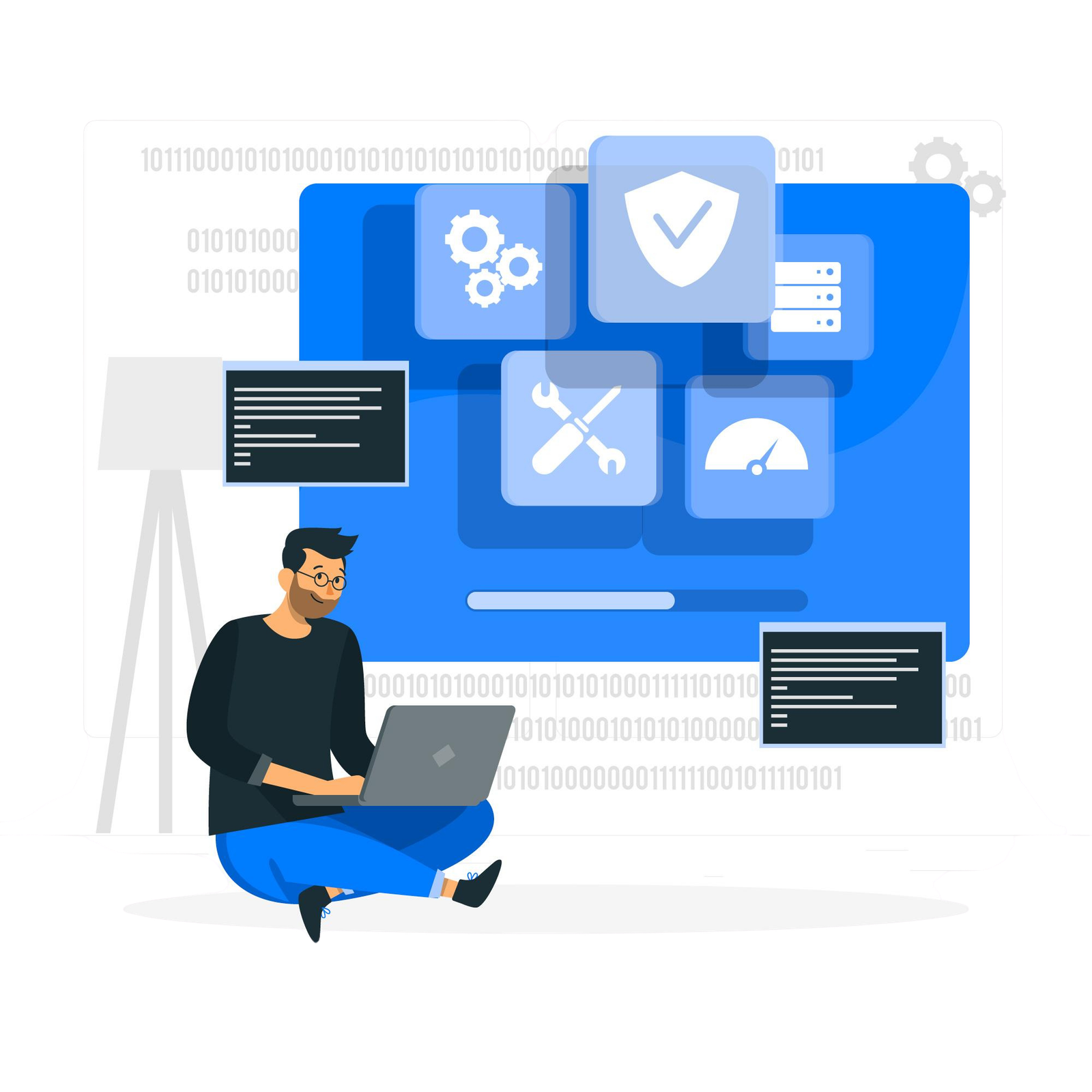 Software Development Illustration